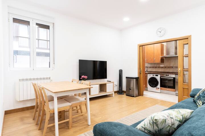 Espacioso apto cerca de la playa