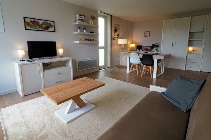Appartement Lumineux Avec Vue & Parking - Ammerschwihr