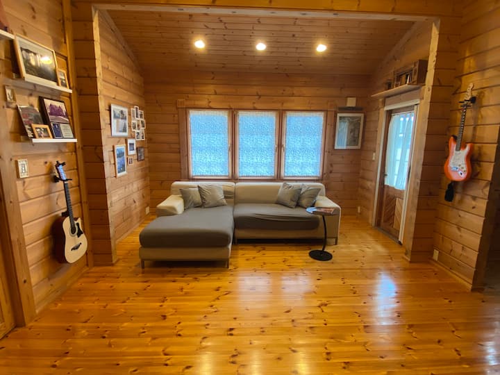 Cozy Finland Loghouse In Sano - 佐野市