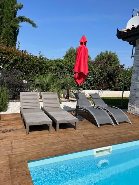 Modern villa with pool