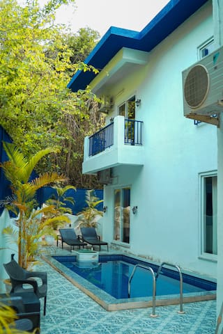 The Greek Villa: 3 BHK Private Pool (TGV)