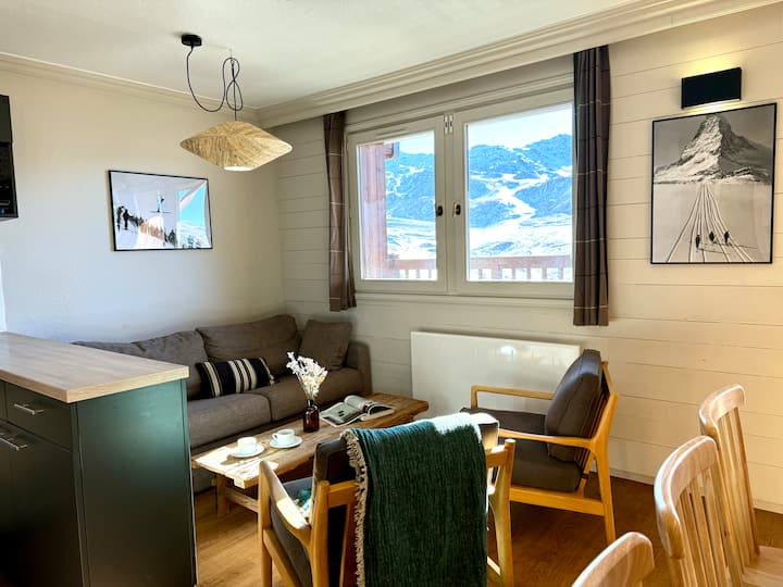 Cosy 4 Pièces 6 Pers, Ski In, Spa, Piscine, 62m2 - Savoie
