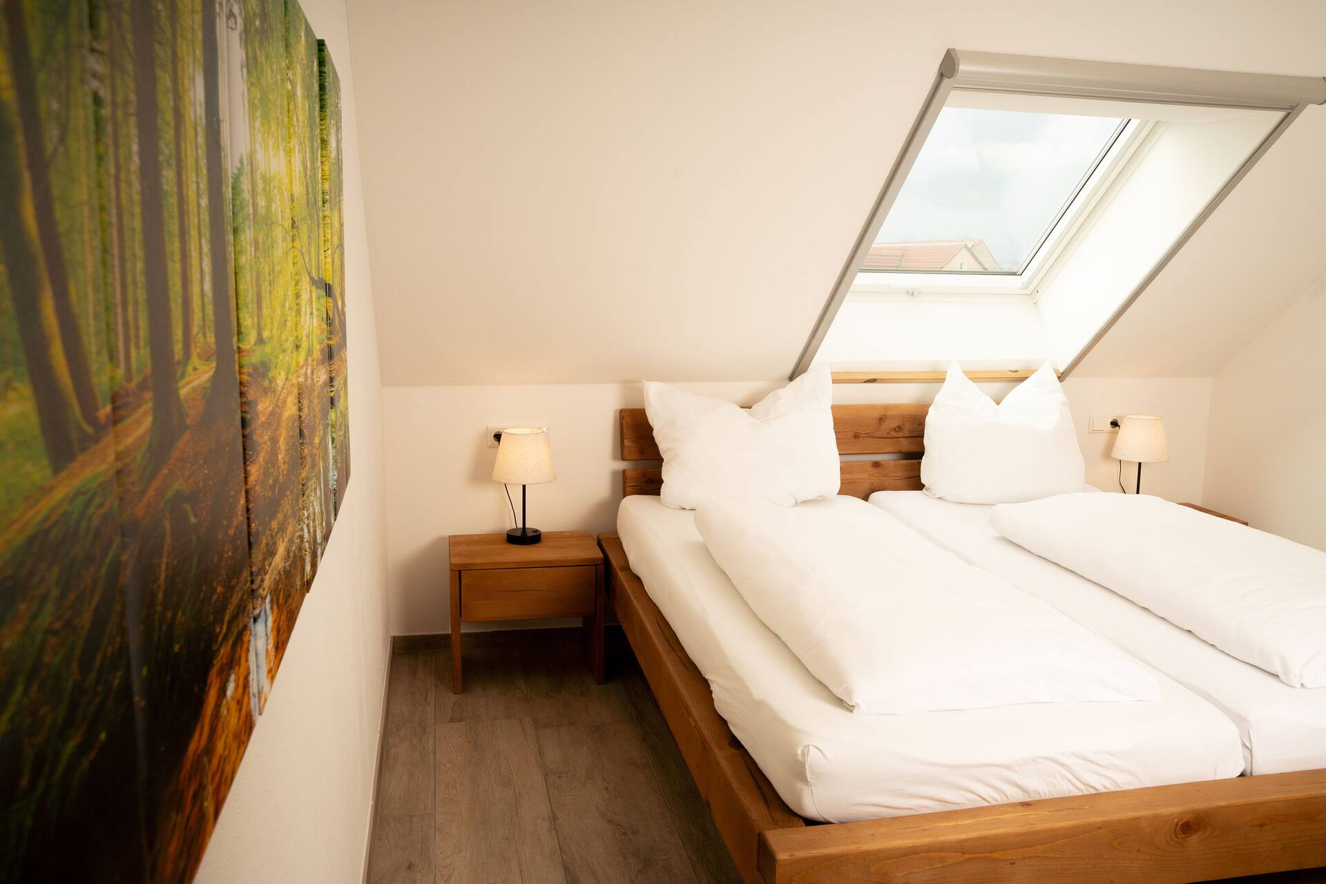 Modern 3 room apartment with big balcony for 4 Pax
