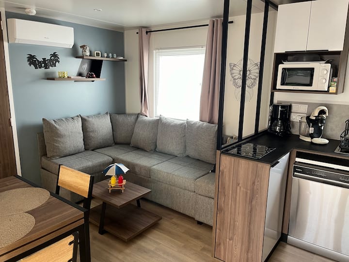 Mobil Home 6 Pl 2 Ch 1 Sb 1 Wc - Languedoc-Roussillon