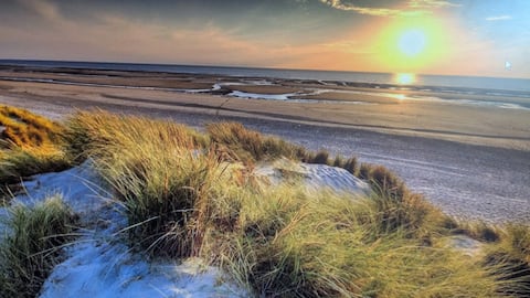 House + Lodge 5 min from the beach