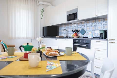 Proprietà Airbnb di successo: Experience Rimini: beach, center, and relaxation Pistacchio a Rimini