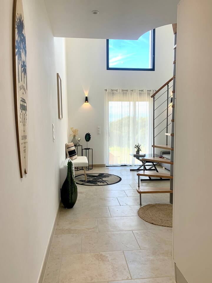 Charmant Appartement Duplex - Piscine Partagée - Forêt de Bonifatu
