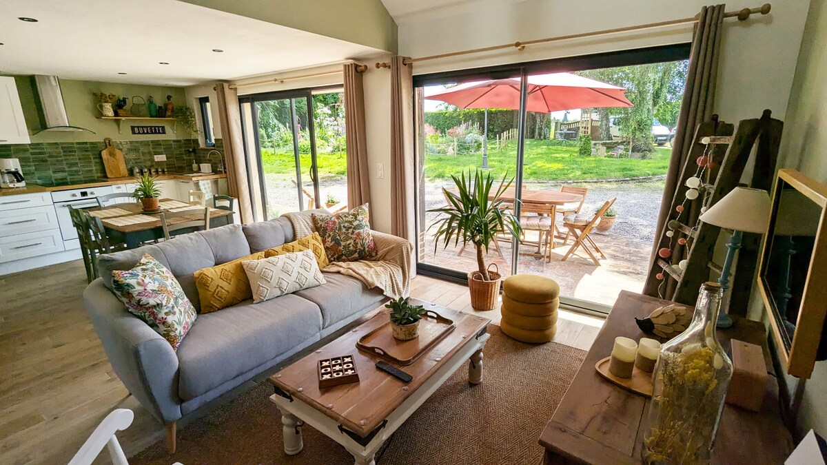 Popular Airbnb listing: Maison des genêts in Eure