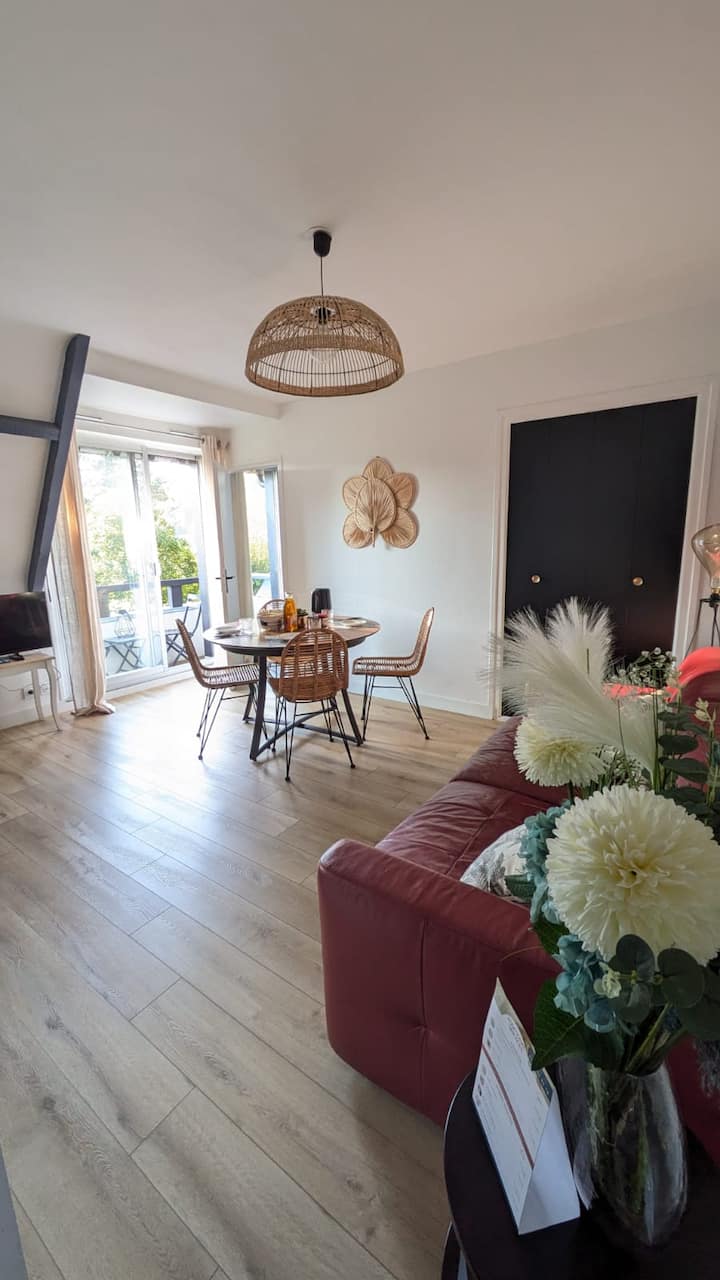 La Douce Escapade, T2, 4 Pers, Parking & Balcon - Blonville-sur-Mer