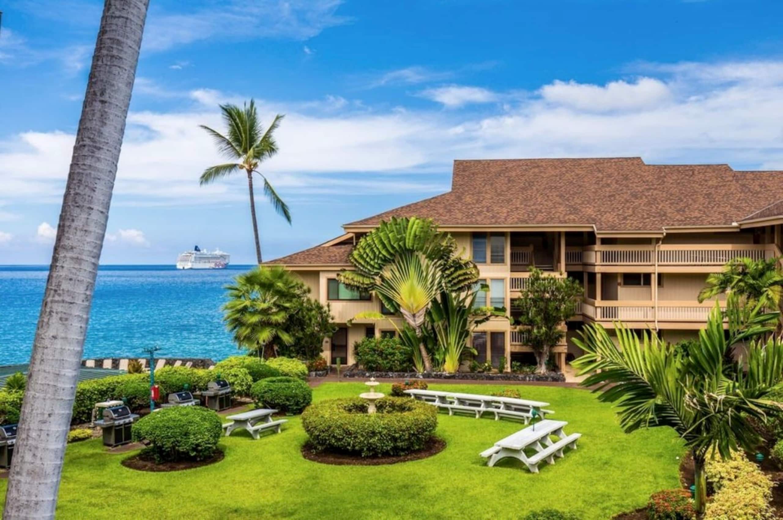 180° Ocean View with AC, see Wildlife from Lanai - Image 38