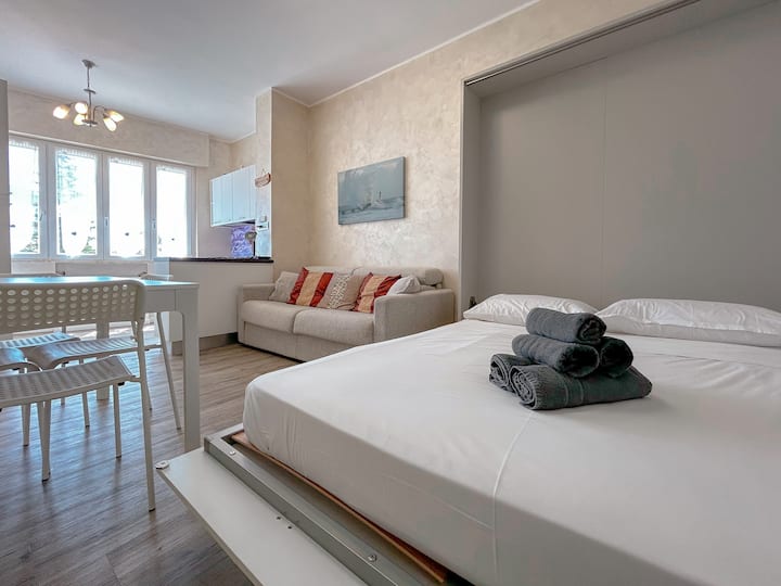 [50m From The Beach] Modern Studio With Wifi & A/c - Fermo