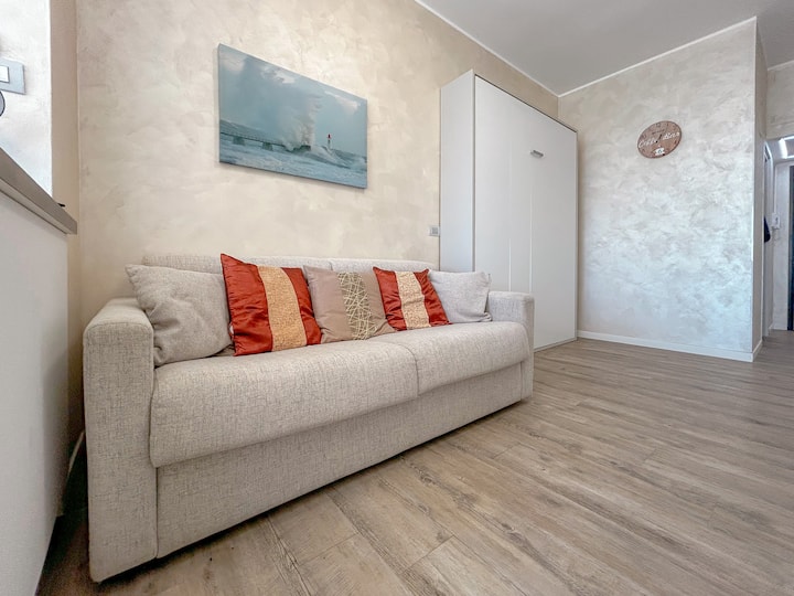 [50m From The Beach] Modern Studio With Wifi & A/c - Fermo