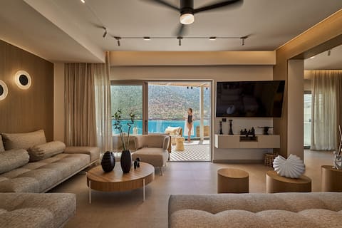 Top performing Airbnb: Ficus Seafront Villa, walk to Bali Beach & Dinning in Περιφερειακή Ενότητα Ρεθύμνης