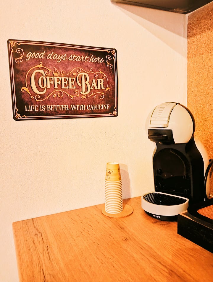 Macchina caffè e tisaneria