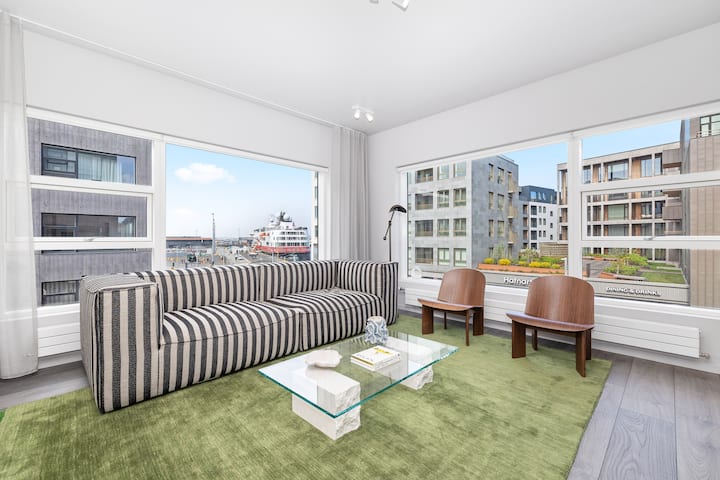 Harbour View 2br/2ba With Free Parking City Center - Reykjavik