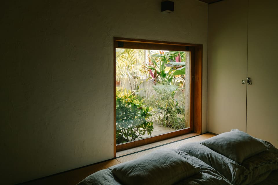 A timber house in a tropical garden in southern Okinawa, Nanjo, Okinawa, Japan, photo 10 of 10
