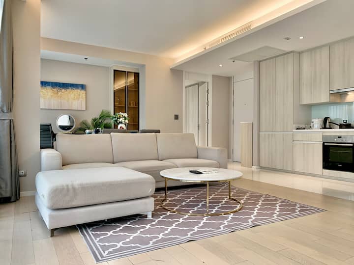 110m2#2br#gym&pool&bts Nana&mrt Sukhumv&4ppl - Bangkok
