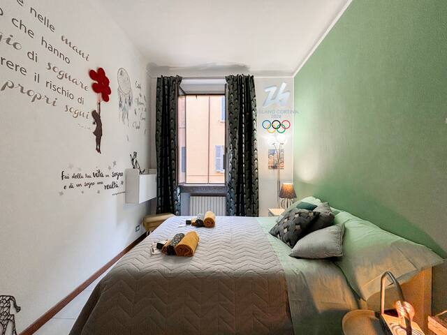 three-room apartment in Porta Romana 2026 Olympics