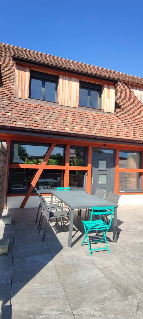 Luxury apartment between Colmar and Mulhouse