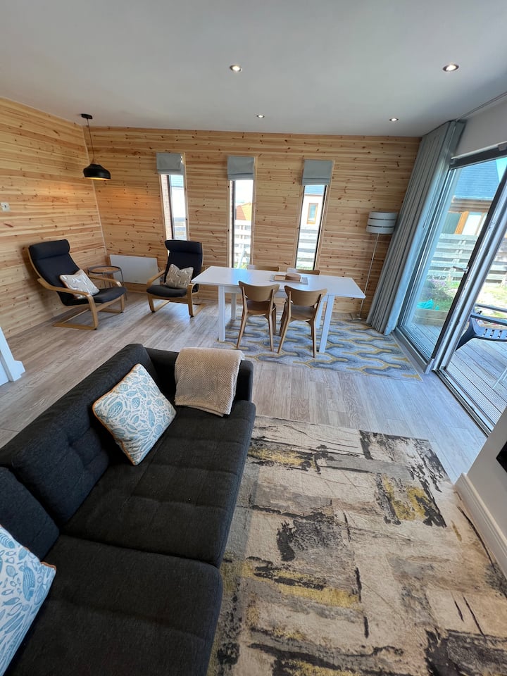 Stunning Beachfront Chalet - Findhorn
