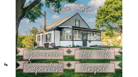 15 Mins To HersheyPark w/ Hot Tub & Firepit!