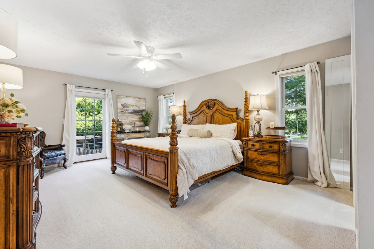 Ძირითადი საძინებელი პირველ სართულზე