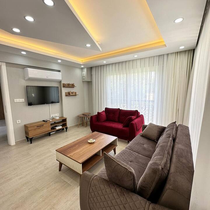 Muğla Dalyan'a Yakın Havuz+klimalı,8 Kişilik Villa - Dalaman