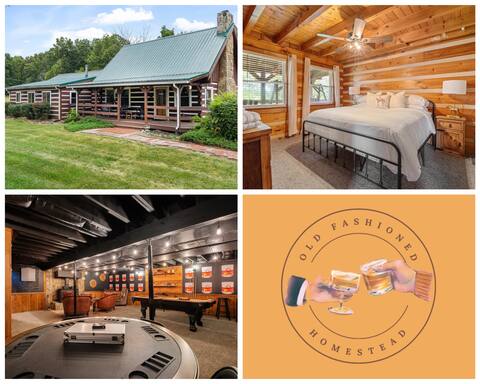 Cabin Views W/Pickleball&Bourbon&Fishing& Hot-Tub