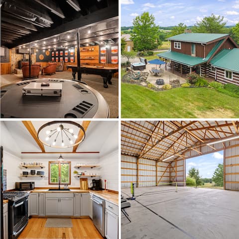 Cabin*Hot-Tub*Pickleball*Speakeasy* Bourbon Trail