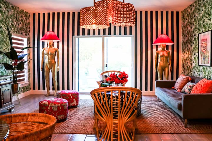 Superhost Bungalow Vibe Beach House, 8min To Ocean - Vero Beach, FL