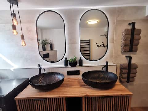 Malter apartment with pool and children's playground