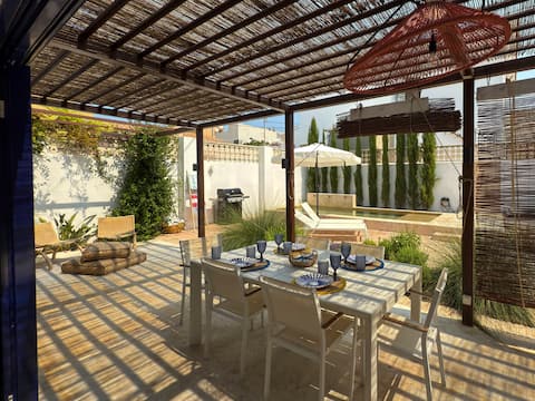 Casa Los Limones 40 meters from the beach