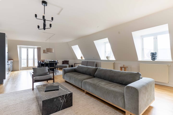 Penthouse with Skyline Views - Apartments for Rent in Copenhagen ...