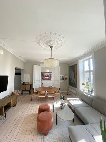 Classical and bright appartment in Briskeby