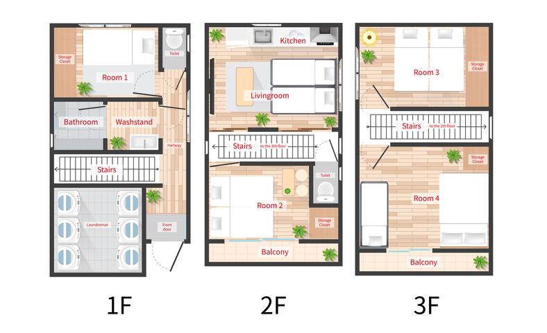 新規! 12人戸建!/東新宿駅、新宿、新大久保エリア徒歩6分/ポケットWIFI gallery image 5