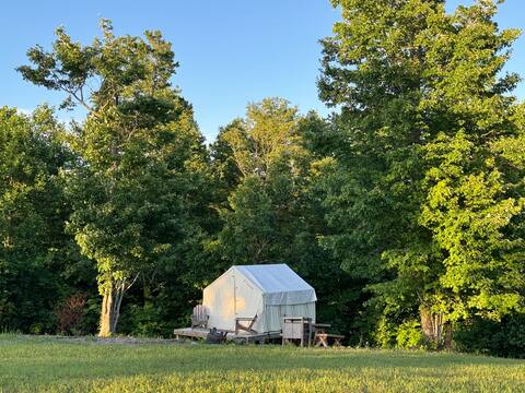 Canvas Tent With Dreamy Farm Views- Site E