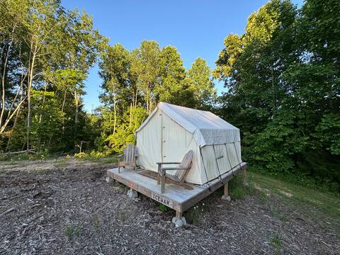 Canvas Tent With Dreamy Farm Views- Site F