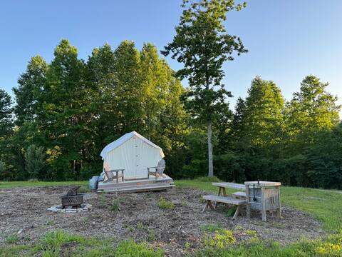 Canvas Tent With Dreamy Farm Views- Site G