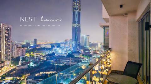 【KL118 Tower View】Suasana D'Stellar Suite【Bathtub】