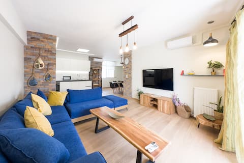 Three Bedroom Stylish Apt next to Acropolis
