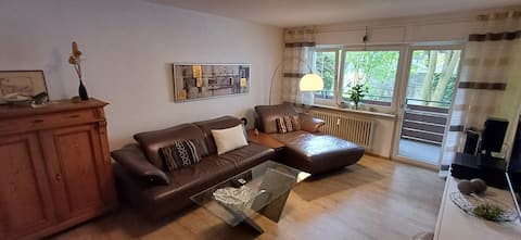 Quiet, modern 3-room apartment