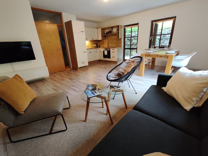 Ruhige Wohnung Mit Terrasse - Hallein