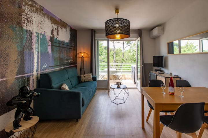 Près D'avignon Cocon Avec Terrasse Et Piscine - Villeneuve-lès-Avignon