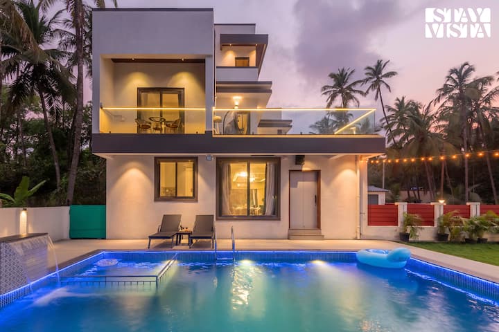 3BHK Elegant Villa w/Pool+Games| Le Melange@ Goa