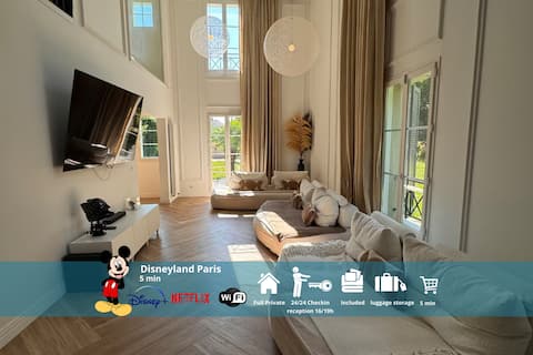 La villa des étoiles , 8pers 5min Disneyland Paris