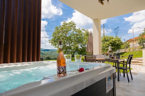 Brkinka Apartments | App #2 terrace & privat sauna