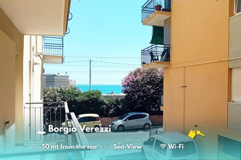 [50 meters from the sea] Relax with a Sea View Balcony!