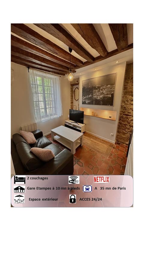 F2 apartment 32 m².