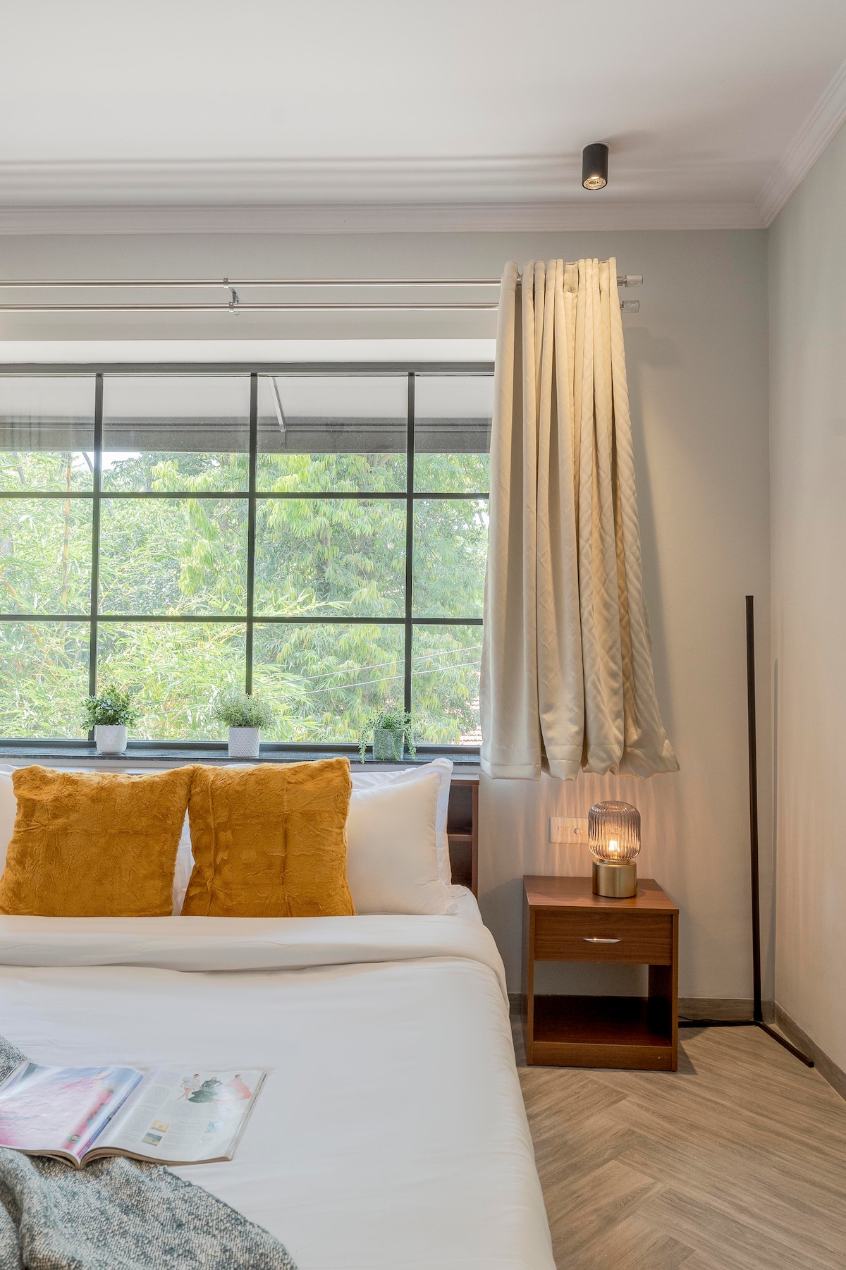 Staymaster Nest 1BR AC WiFi Calangute Flats for Rent in