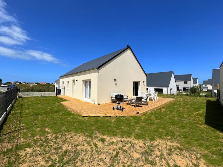 Maison Neuve Proche Plage Avec Terrasse Et Parking - Courseulles-sur-Mer